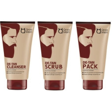 Deals, Discounts & Offers on  - Qraa MEN DE-TAN CLEANSER FOR MEN 100gm + DE-TAN SCRUB FOR MEN 100GM + DE-TAN PACK FOR MEN 120GM(3 Items in the set)
