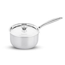 Deals, Discounts & Offers on Cookware - Butterfly Tez Triply Milk/Sauce Pan - 1.8 L with SS Lid 16 CM