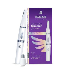 Deals, Discounts & Offers on Health & Personal Care - Bombae 4-in-1 Face And Eyebrow Trimmer | Painless Trimmer For Women For Eyebrows, Upperlips, Peach Fuzz | 1 Year Warranty