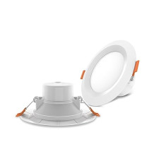 Deals, Discounts & Offers on  - Goldmedal Vigo 7W LED Round Downlight - Cool Daylight (6500K) | Pack of 1 | for Concealed Junction Boxes & Low Ceiling Areas | Cut-Out: 75mm | Up to 80 Lumens per Watt |