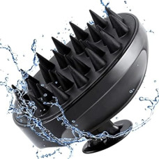 Deals, Discounts & Offers on  - E-COSMOS Hair Scalp Massager Shampoo Brush with Soft Silicone Bristles Kitchen for Anti Dandruff Removal Head Massager Prevents Hair loss