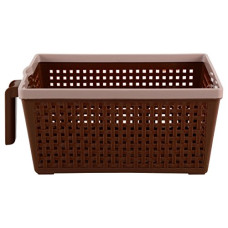 Deals, Discounts & Offers on  - Nayasa Plastic Frill Basket, (Brown), 3 Liter