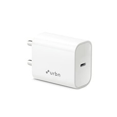 Deals, Discounts & Offers on Mobile Accessories - URBN 20W Type C Pd Charger-50% Charge in 30 Mins|Ultra Compact Wall Adapter|Fast Charging