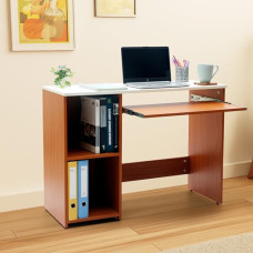 Deals, Discounts & Offers on Furniture - Green Soul Murray Engineered Wood Study Table (Natural Teak) | Computer Desk, Office Table