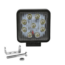 Deals, Discounts & Offers on  - Autofy 9 LED Universal Bike Motorcycle Car Fog Light Work Light Heavy Duty Aluminum All Weather SMD CREE Bar Light