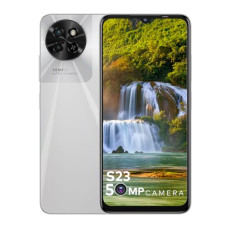 Deals, Discounts & Offers on Electronics - [Use Card ] itel S23 | 8GB RAM + 128GB ROM| 50MP AI Dual Rear Camera | 5000mAh Battery | Type-C Charging | 90 Hz Display | Mystery White
