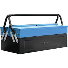 Deals, Discounts & Offers on Home Improvement - Plantex Tool Box/High Grade Metal Tool Box for Tools Kit/Tool Kit Box