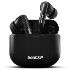 Deals, Discounts & Offers on  - beatXP Vibe XPods Bluetooth True Wireless Ear buds with 60H Playtime, Quad Mic ENC, Gaming Mode with 40ms low latency, Type C earphone with 11mm drivers, IPX5, BT 5.3, Touch Control (Black)