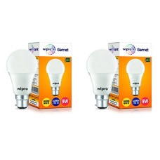Deals, Discounts & Offers on  - Wipro Garnet 9W LED Bulb