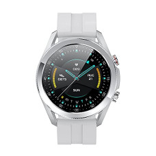 Deals, Discounts & Offers on Men - French Connection L19 Series Unisex Smartwatch with Full Touch Screen, Metal case, Bluetooth Calling with mic and Speaker, Continuous Heart Rate & Blood Pressure Monitoring with Long Battery Life