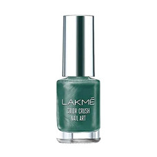 Deals, Discounts & Offers on Beauty Care - Lakm Color Crush Nailart, M10 Fern Green, 6 ml