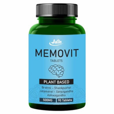 Deals, Discounts & Offers on  - [Sample] Jain Memovit 500 mg,90 Tablets | Brain Wellness | Promotes Better Sleep and Mental Wellbeing | Stress Relief, Mind care