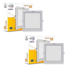 Deals and Offers on - Wipro Garnet 20W Square LED Wave Panel Light for Ceiling | Neutral White Light (4000k) | Ultra-Slim Design | Recessed Down Light Deals, Discounts & Offers on - Wipro Garnet 20W Square LED Wave Panel Light for Ceiling | Neutral White Light (4000k) | Ultra-Slim Design | Recessed Down Light