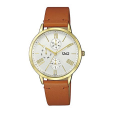 Deals, Discounts & Offers on Women - Q&Q Analog White Dial Women's Watch-AA37J117Y