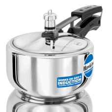 Deals, Discounts & Offers on Cookware - [Use J and K Bank / DBS Bank Card] Hawkins Stainless Steel Induction Compatible Inner Lid Pressure Cooker, 2 Litre, Silver (Hss20), 2 Liter