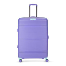 Deals, Discounts & Offers on  - Skybags Paratrip Large Size Hard Luggage (79 cm) | Polypropylene Luggage Trolley with 8 Wheels| Purple Oppulence | Unisex
