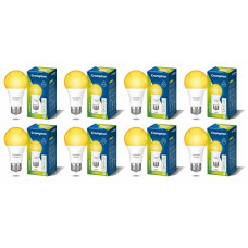 Deals, Discounts & Offers on  - Crompton Dyna Ray 12W Round E27 LED Warm White Pack of 8
