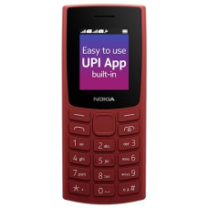 Deals, Discounts & Offers on Electronics - Nokia 106 Single Sim, Keypad Phone with Built-in UPI Payments App, Long-Lasting Battery, Wireless FM Radio & MP3 Player, and MicroSD Card Slot | Red