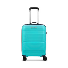 Deals, Discounts & Offers on  - Skybags Paratrip Cabin Hard Luggage (55 cm) | Polypropylene Luggage Trolley with 8 Wheels and Anti Theft Zipper | Turquoise | Unisex