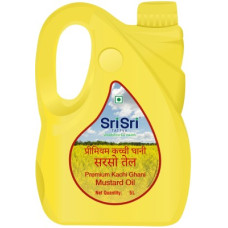 Deals, Discounts & Offers on Food and Health - Sri Sri Tattva Premium Kachi Ghani Mustard Oil Can(5 L)