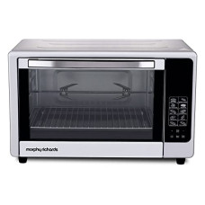 Deals, Discounts & Offers on  - [Use J and K Bank / DBS Bank Card] Morphy Richards Digichef Customized Auto Cook Modes 59 Pre-Set Menus Stainless Steel Body Oven Toaster Griller RCSS - 48 Liters (Silver)