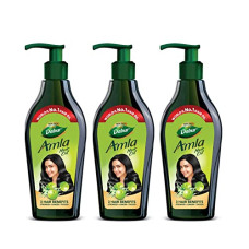 Deals, Discounts & Offers on Beauty Care - Dabur Amla Hair Oil - 550ml (Pack of 3) | For Strong, Long and Thick hair | Nourishes Scalp | Controls Hair Fall, Strengthens Hair & Promotes Hair Growth