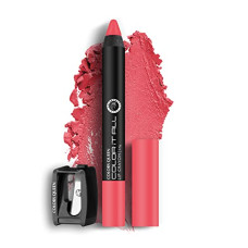 Deals, Discounts & Offers on Beauty Care - Colors Queen Color It All Non Transfer Lip Crayon Lipstick with Sharpener | Matte Finish, Long Lasting Crayon Lipstick | Smudge Proof & Kiss Proof Crayon Lipstick
