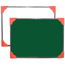 Deals, Discounts & Offers on  - YAJNAS Non Magnetic 8 inch x 11 inch Double Sided White Board and Chalk Board Both Side Writing Boards, One Side White Surface and Reverse Side Green Surface (8x11 Inches (Pack of 2)