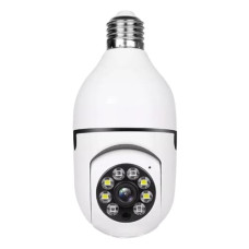 Deals, Discounts & Offers on Electronics - Maizic Smarthome Bheem Bulb Camera with Live View, Night Vision ,Motion Detection ,2Way-Intercomm ,Wide Angle, Built-in Siren,TF Card Support Upto 128GB ,Multi -Function Camera
