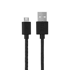Deals, Discounts & Offers on  - FLiX (Beetel) USB to Micro USB Nylon Braided Data Sync & 2A Fast Charging Cable, Made in India, 480Mbps Data Sync, Super strong & Durable Nylon Cable, 1 Meter Long USB Cable (Black)(XCD-M103)
