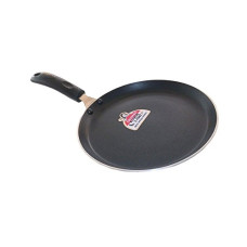 Deals, Discounts & Offers on Cookware - Crystal Aluminium Induction Base Non-Stick Flat Tawa, 250 Mm, Standard, Multicolor