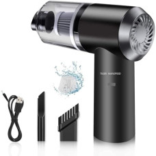 Deals, Discounts & Offers on  - MelodySusie Portable Electric Nail Drill Professional Cleaner Dust Collection/Lighting 2 in 1 Car,120W High-Power Handheld Wireless Vacuum Cleaner Home Car Dual-use USB Rechargeable (Black)