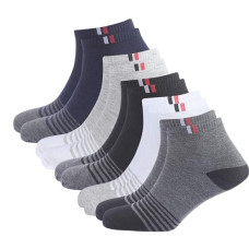 Deals, Discounts & Offers on Men - SJeware 5 Pairs Stripped Ultra soft Ankle Socks