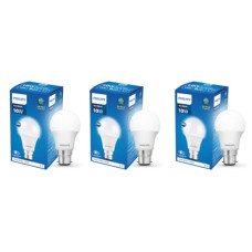 Deals, Discounts & Offers on  - Philips Ace Saver 10W B22 LED Bulb,900lm, Cool Day Light, Pack of 3