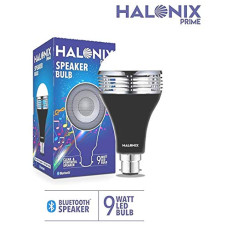 Deals, Discounts & Offers on  - Halonix B22D 9-Watt LED Bluetooth Speaker Music Bulb (White and Yellow Light). No Cable-No Charging