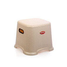 Deals, Discounts & Offers on Furniture - Nayasa Cane Plastic Patla, Cream, (Pack of 1)