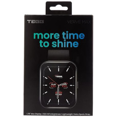 Deals, Discounts & Offers on  - TAGG Verve MAX with 1.78 inch IPS Display, Real Spo2, 24 * 7 Heart and Blood Rate Monitoring, Female Health Tracking || Black Red