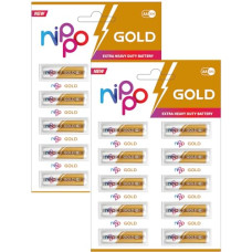 Deals, Discounts & Offers on Electronics - Nippo 3 DG Zinc Carbon AA Battery - Pack of 20