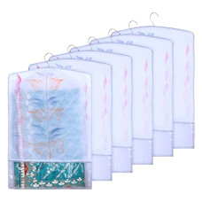 Deals, Discounts & Offers on  - Kuber Industries Hanging Saree Cover | Non-Woven Brush Painting Pattern Saree Cover | Saree Covers