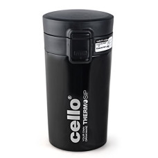 Deals, Discounts & Offers on  - Cello Monty Vacuum Insulated | Travel Coffee Mug Hot and Cold with Lid | Double Walled Carry Flask