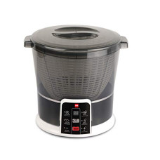 Deals, Discounts & Offers on  - Cello Vegetable and Fruit Cleaner Plus with Removable Basket, 10 L, 8 watts, Black, Large (CLO_VGWASHER_Plus_10L)