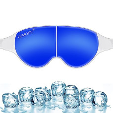 Deals, Discounts & Offers on Beauty Care - LUMONY Dr Marc's Cooling Gel Relaxing Eye Mask for Dark Circles, Dry Eyes, Cooling Eyes, Pain Relief, Redness, Eye Patches, Swelling & Redness Sleeping Reusable Cold Compress Eye Mask Sleeping Cool Pad Suitable