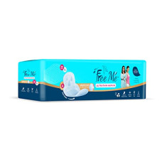 Deals, Discounts & Offers on Health & Personal Care - Freeme Premium Tri-fold Sanitary Pad | XL pack of 30, 280mm| 0% Toxic Chemicals | Best Value Anion Chip Ultra Thin Napkin