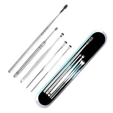 Deals, Discounts & Offers on  - Skudgear Stainless Steel Effective Ear Wax Cleaner Kit with a Storage Box - Set of 5 (Silver) | Remover Tool | Comfortable Ear Wax Picker | Ear Wax Cleaner