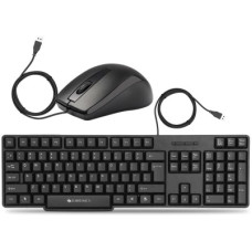 Deals, Discounts & Offers on Computers & Peripherals - ZEBRONICS K20 Keyboard and Alex Wired Optical Mouse combo Combo Set