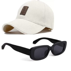Deals, Discounts & Offers on Accessories - SELLORIA Brand A Soft Cotton Adjustable Unisex Cap and Sunglass Quick Drying Sun Heatt Protection
