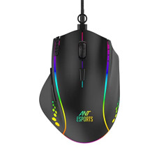 Deals, Discounts & Offers on  - Ant Esports GM600 RGB Wired Programable Gaming Mouse | 6 DPI Sensitivity Level adjustments up to 7200 DPI | Equipped with HUANO Mouse switches