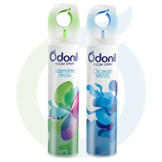 Deals, Discounts & Offers on  - Odonil Room Air Freshener Spray - 440ml Combo (Pack of 2, 220ml each) | Jasmine Fresh & Ocean Breeze | Nature Inspired Fragrance