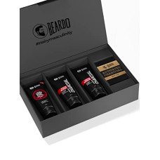 Deals, Discounts & Offers on Beauty Care - Beardo Charcoal 4-in-1 Giftset for Men | Complete Face & Body kit, pack of 4 (Facewash, Peel-off mask, Scrub, Soap) | Best Gift For Men | Gift