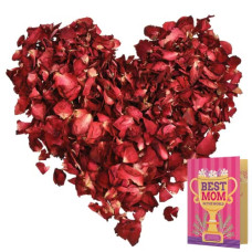 Deals, Discounts & Offers on  - ARCHIES Mother's Day Scented Potpourri Rose Scent Flowers (Weight - 150 G, Multicolor, Type - Rose Lavender etc.) Dried Petals Bag for Bowls, Vases, Jars Gift